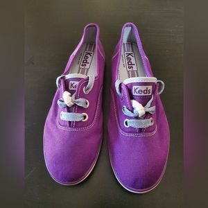 Keds purple sneakers